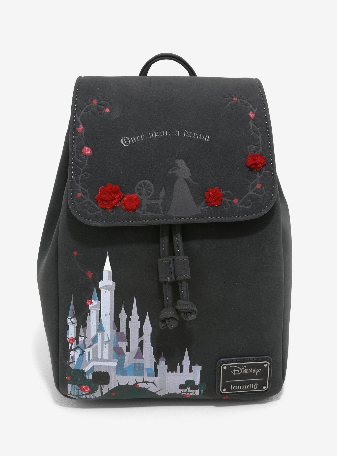 NWT Loungefly Disney Sleeping Beauty Forest Friends Mini Satchel