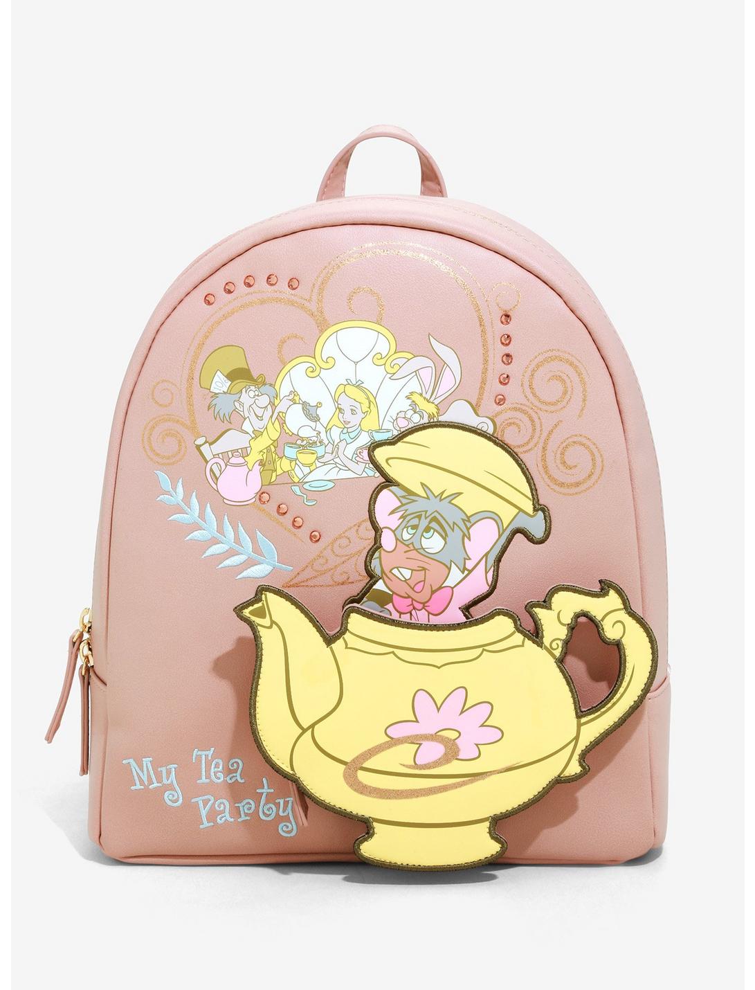 Danielle Nicole Disney Alice in Wonderland Tea Party Mini Backpack - BoxLunch Exclusive, , hi-res
