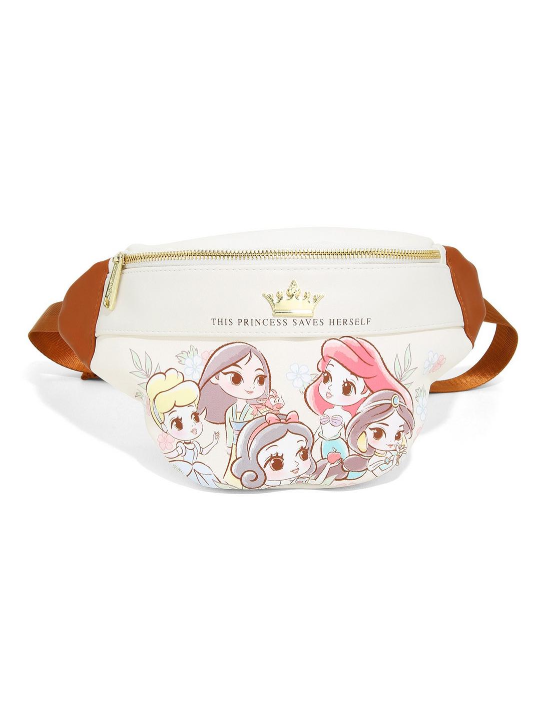 Loungefly Disney Princess Chibi Fanny Pack - BoxLunch Exclusive, , hi-res