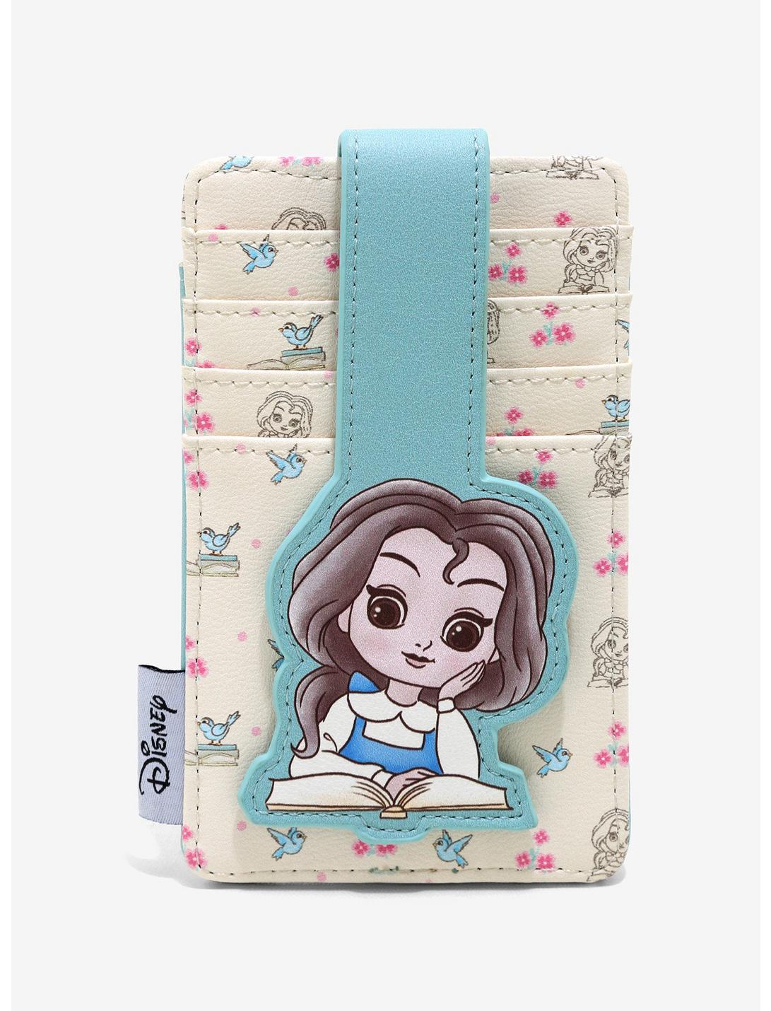 Loungefly Beauty and the Beast Storybook Cardholder - BoxLunch Exclusive, , hi-res