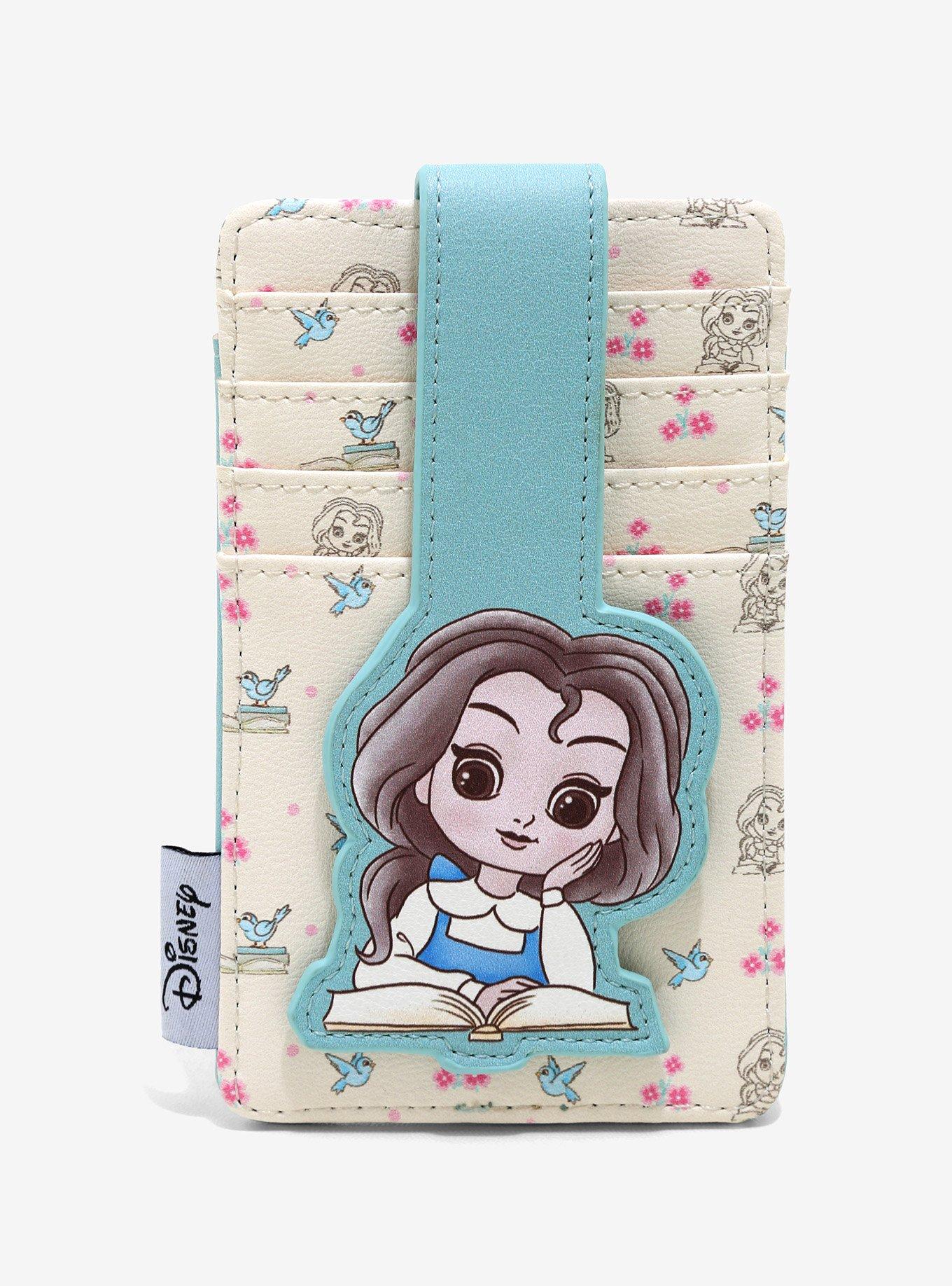 Loungefly Beauty and the Beast Storybook Cardholder - BoxLunch Exclusive, , hi-res