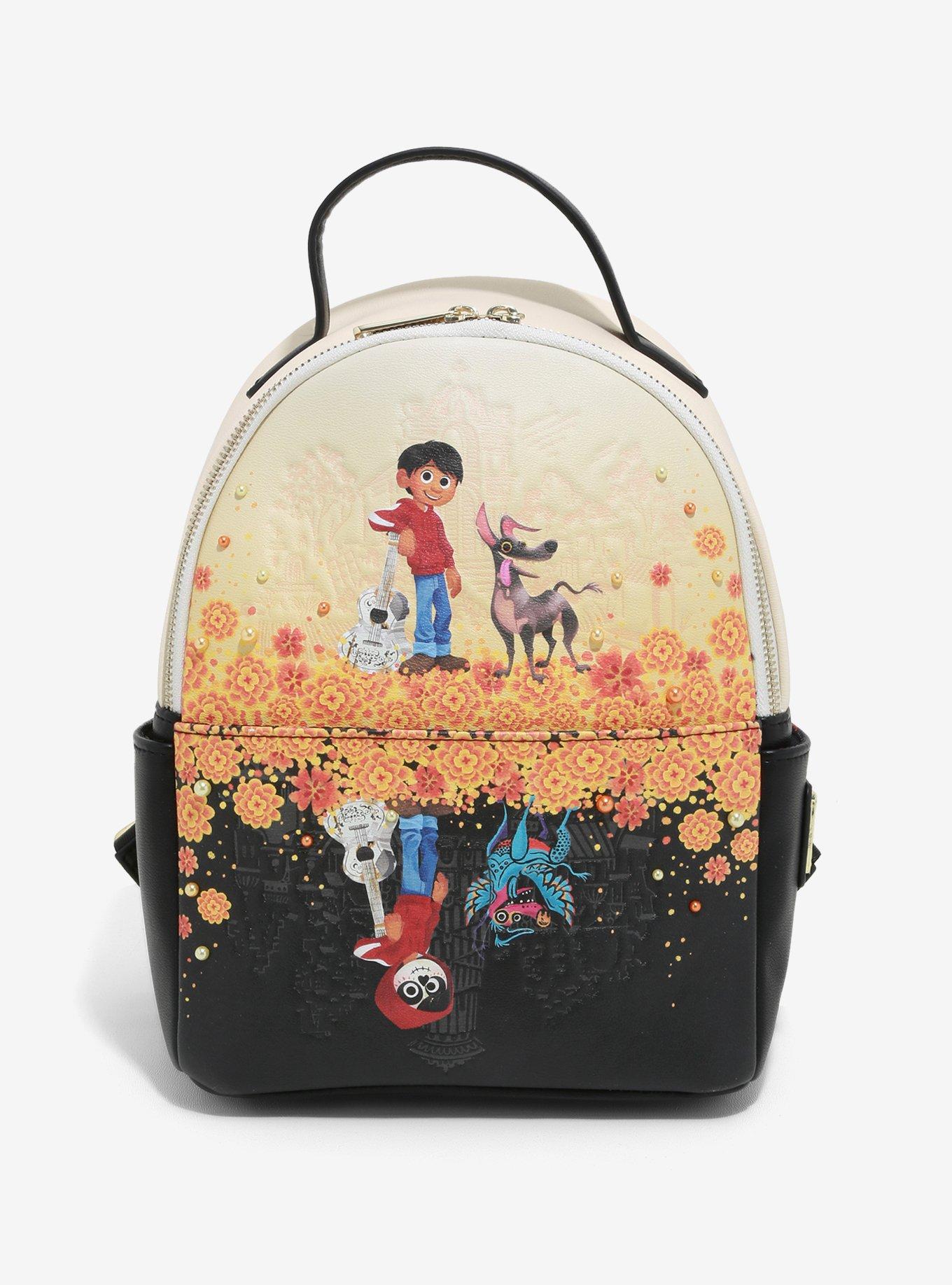 Loungefly Disney Pixar Coco Marigold Mirror Mini Backpack
