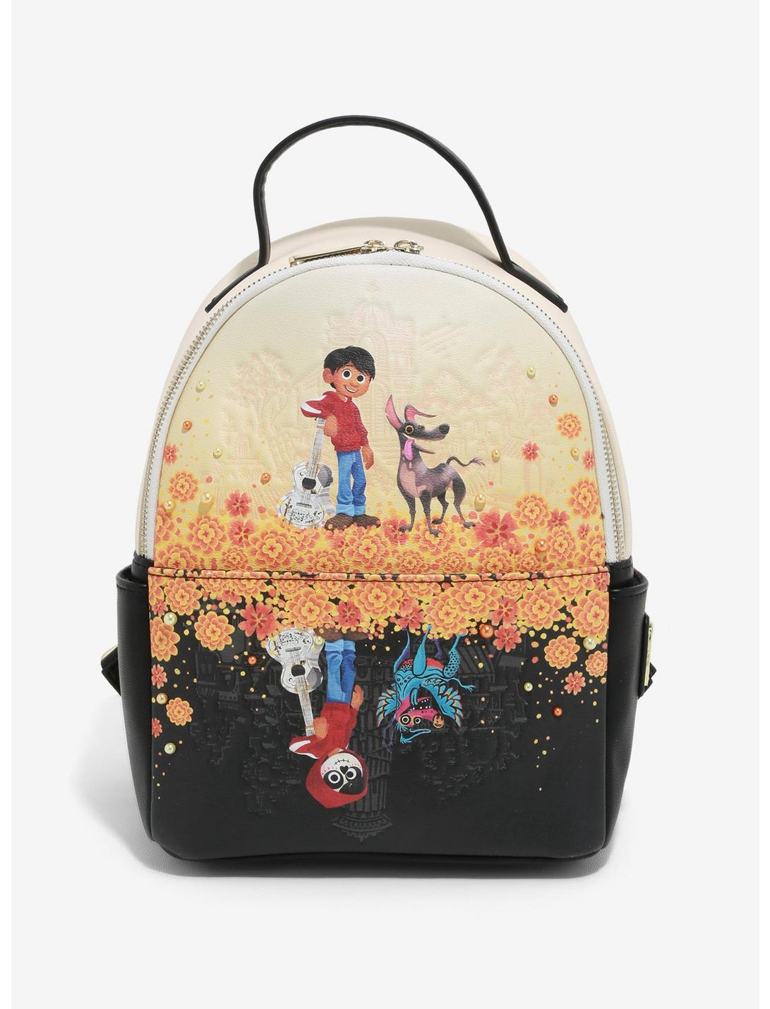 Loungefly Disney Pixar Coco Marigold Mirror Mini Backpack - BoxLunch  Exclusive
