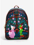 Loungefly Disney Robin Hood Floral Mini Backpack - BoxLunch Exclusive, , hi-res