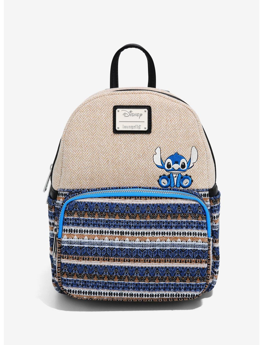 Loungefly Disney Lilo & Stitch Woven Mini Backpack - BoxLunch Exclusive, , hi-res