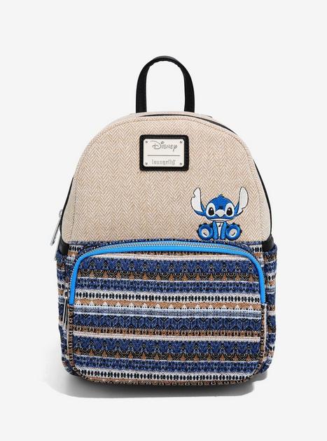 Loungefly Disney Lilo & Stitch Woven Mini Backpack - BoxLunch Exclusive ...