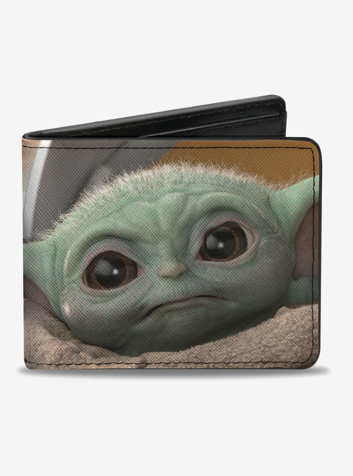 Star Wars The Mandalorian The Child Frown Pose Bifold Wallet, , hi-res
