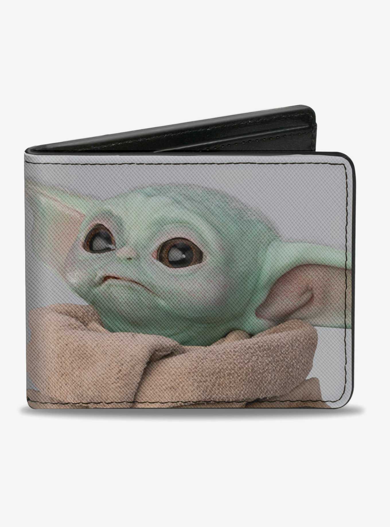 Star Wars The Mandalorian The Child This Is My Good Side Grey Bifold Wallet, , hi-res
