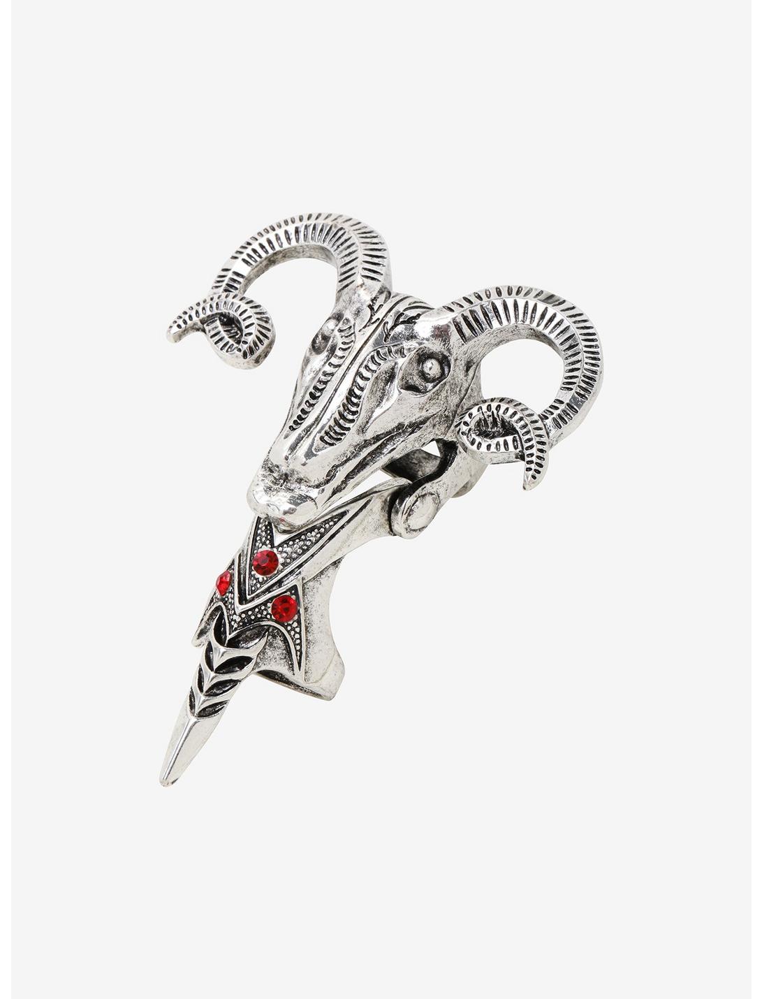 Ram Skull Armor Ring, , hi-res