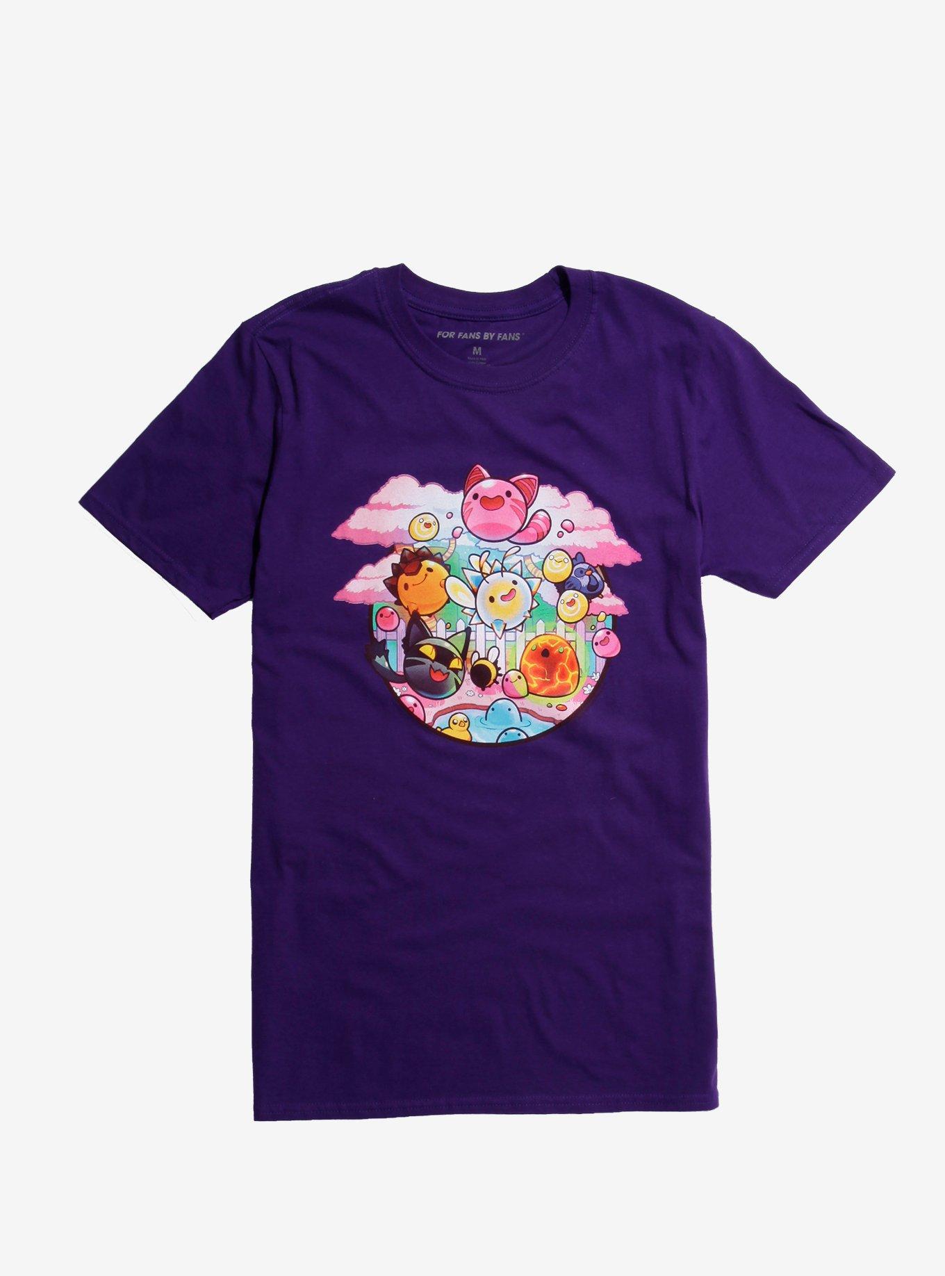 Slime Rancher Slimes T-Shirt, PURPLE, hi-res