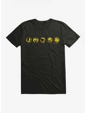 Mighty Morphin Power Rangers Morph Gold Symbols T-Shrt, , hi-res