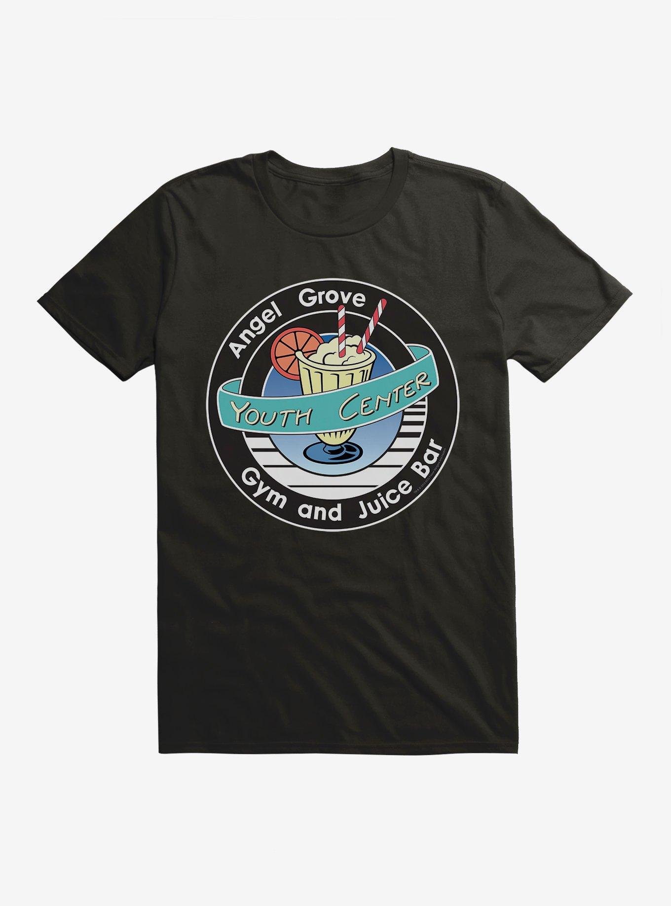 angel grove juice bar shirt