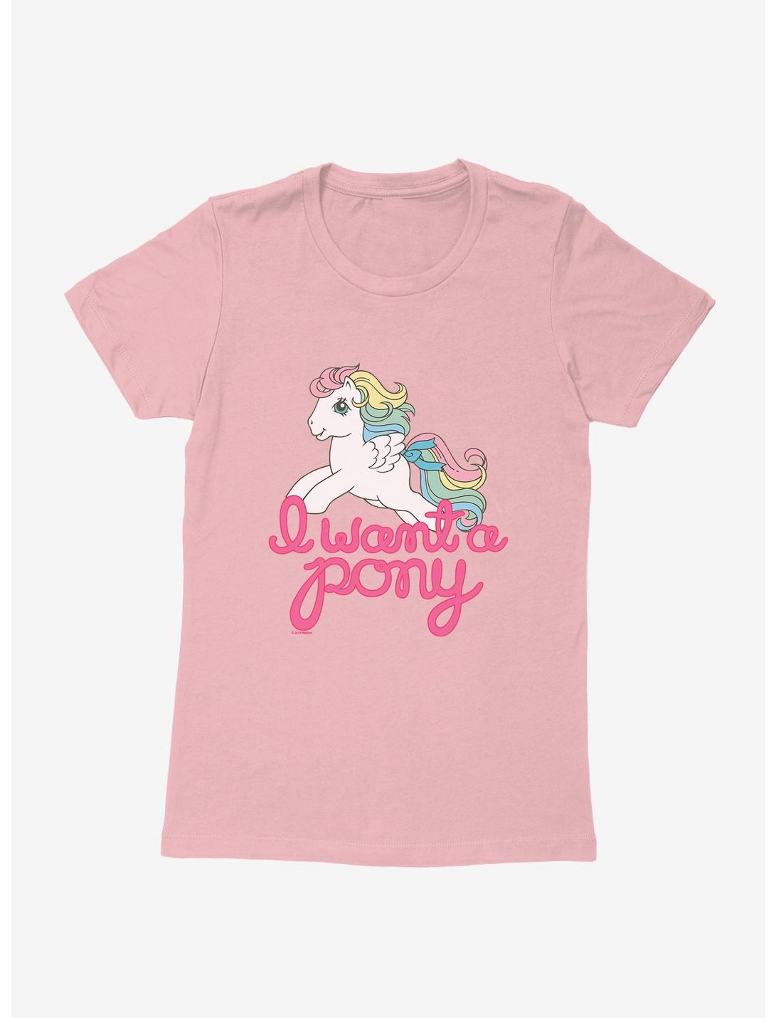 My Little Pony I Want To Party Womens T-Shirt, LIGHT PINK, hi-res