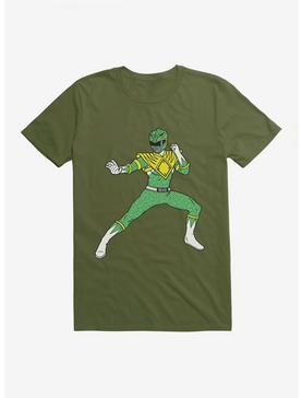 Mighty Morphin Power Rangers Green Ranger Action Move T-Shrt, , hi-res