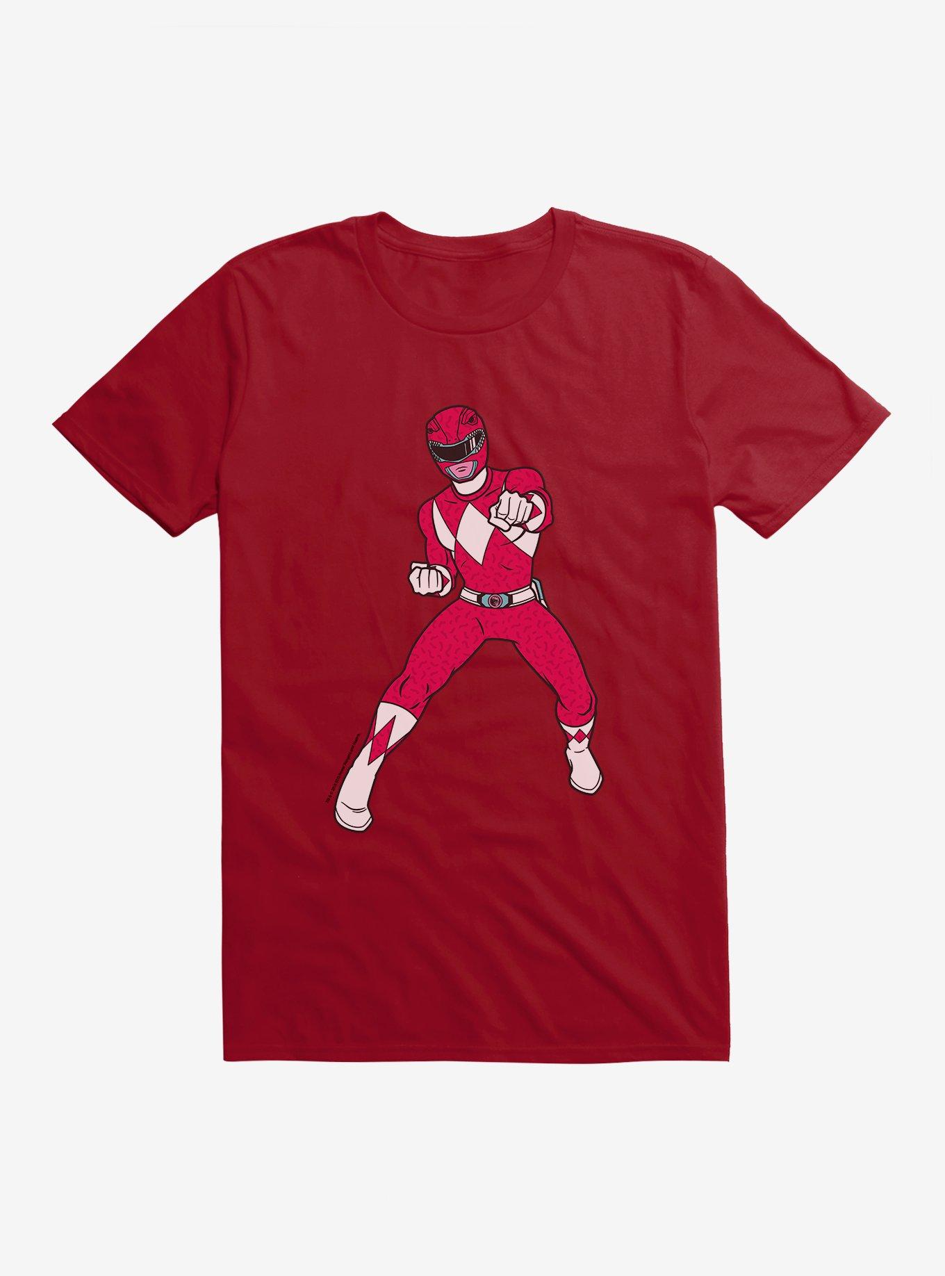 Mighty Morphin Power Rangers Red Ranger Punch T-Shrt, , hi-res