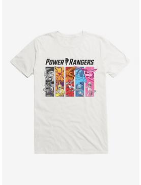 Mighty Morphin Power Rangers Morph Lineup T-Shrt, WHITE, hi-res