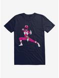 Mighty Morphin Power Rangers Pink Ranger Action Move T-Shrt, NAVY, hi-res