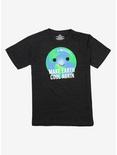Make Earth Cool Again Grey Recycled T-Shirt, BLACK, hi-res