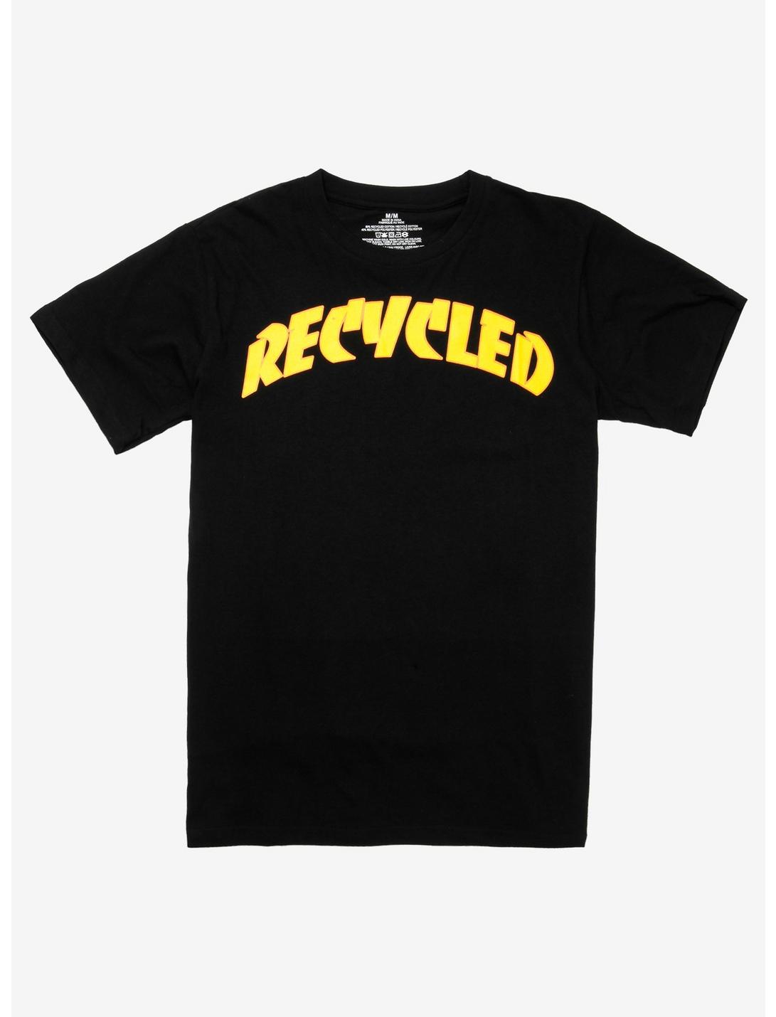 Recycled T-Shirt, BLACK, hi-res