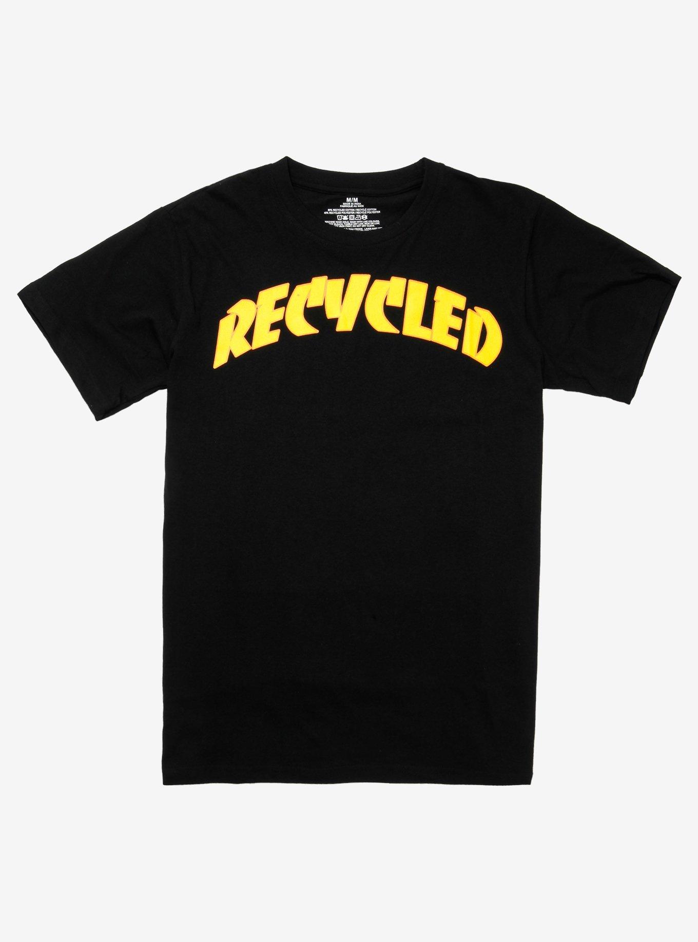 Recycled T-Shirt, BLACK, hi-res