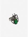 Green Stone Spider Ring, , hi-res