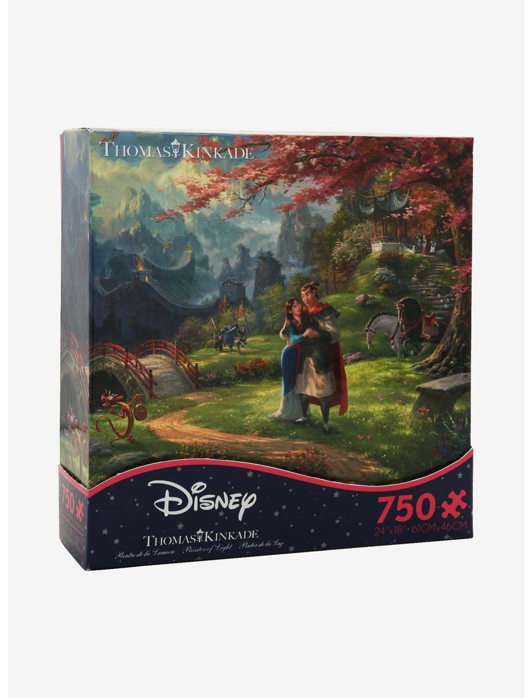 Thomas Kinkade Disney Mulan Pastoral Scene Puzzle, , hi-res