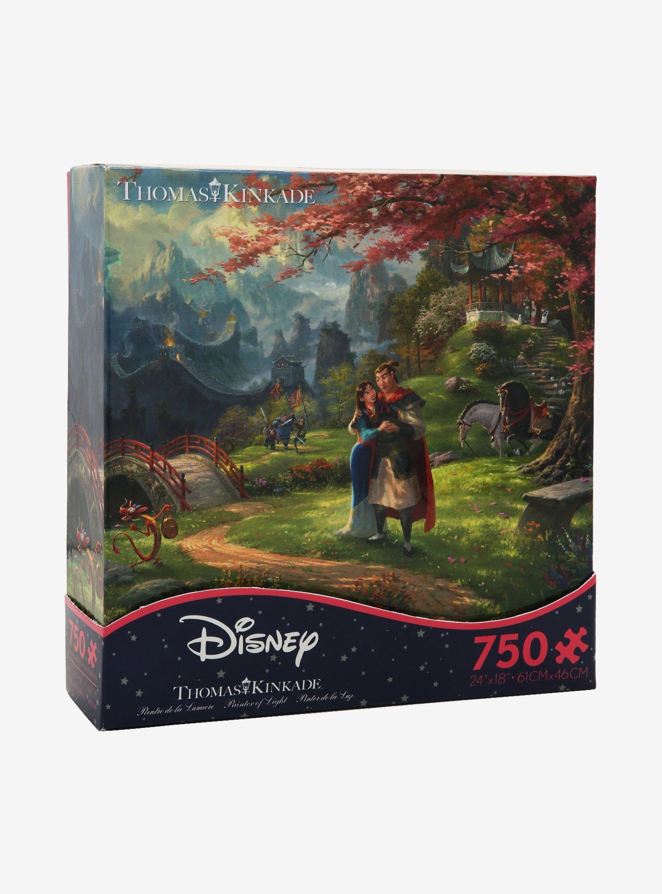 Thomas Kinkade Disney Mulan Pastoral Scene Puzzle, , hi-res