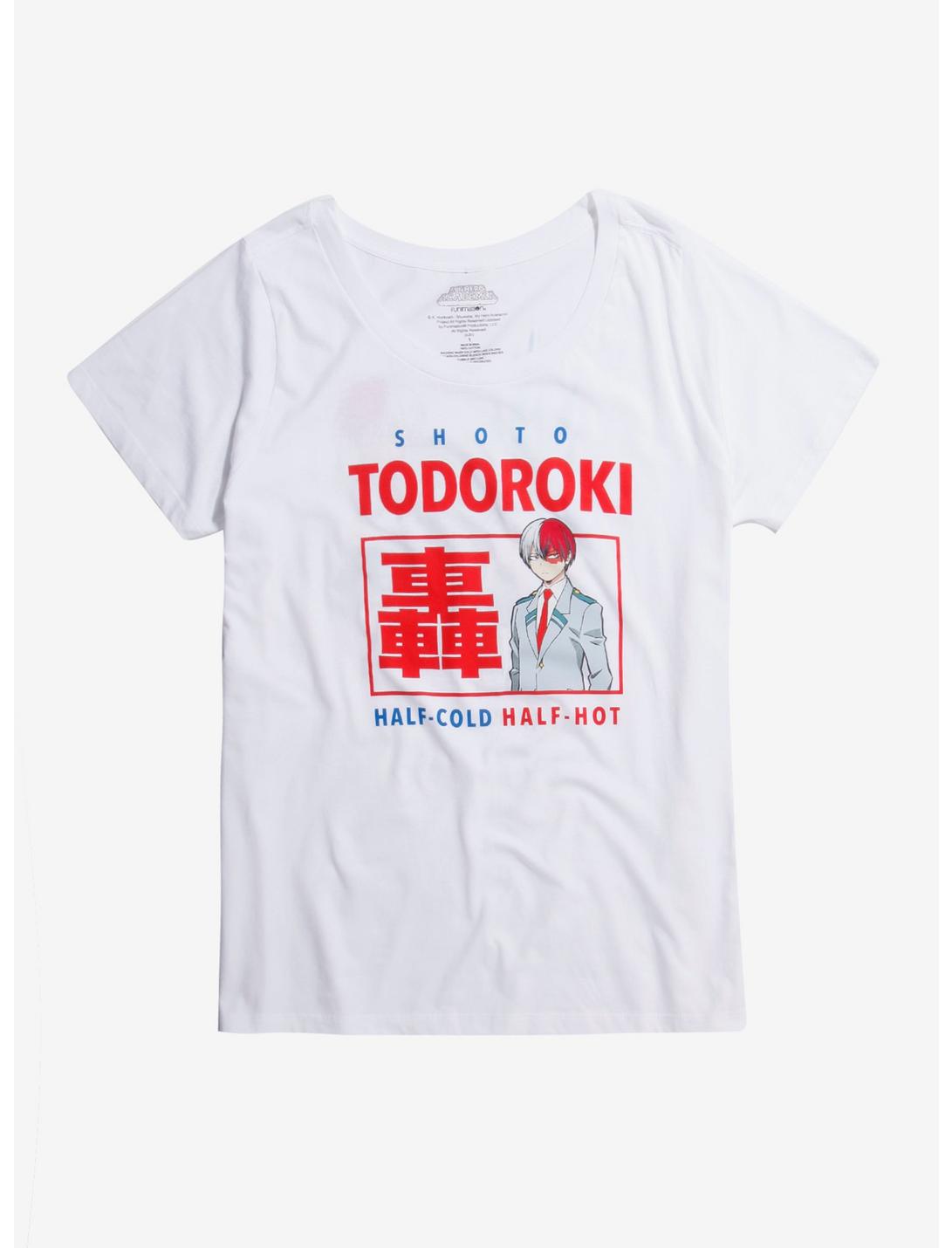 My Hero Academia Shoto Todoroki Quirk Girls T-Shirt Plus Size, MULTI, hi-res
