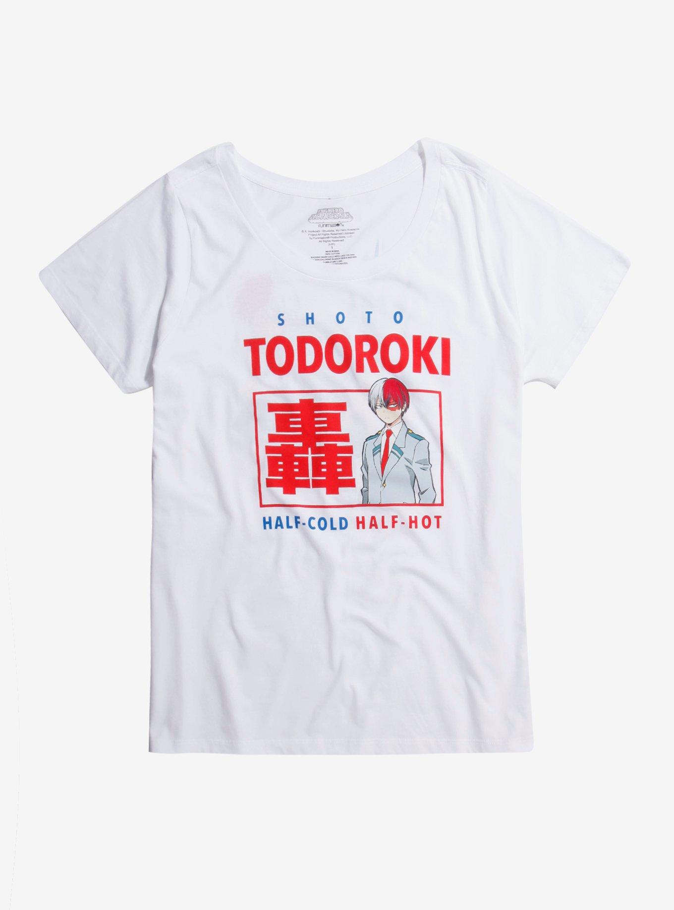 My Hero Academia Shoto Todoroki Quirk Girls T-Shirt Plus Size, MULTI, hi-res