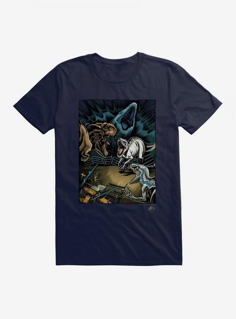 Jurassic World Dinosaur Battle T-Shirt | Hot Topic