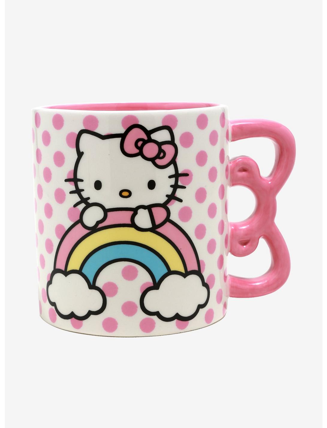 Hello Kitty Rainbow Bow Handle Mug, , hi-res
