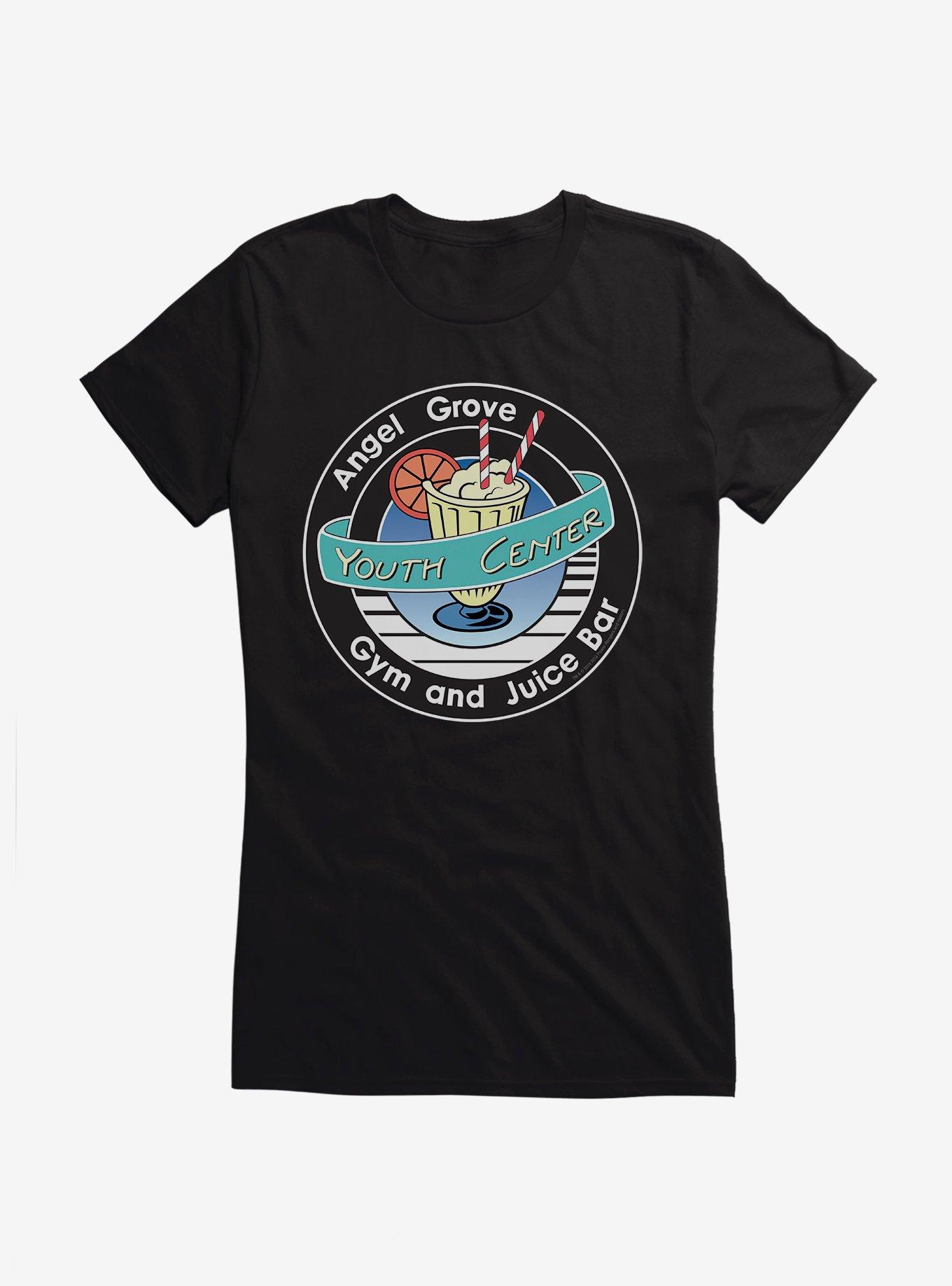 angel grove juice bar shirt