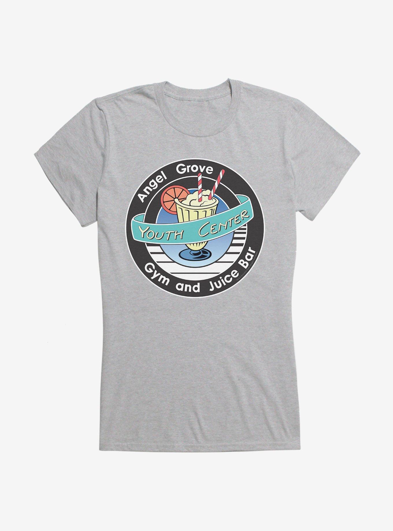 Mighty Morphin Power Rangers Angel Grove Juice Bar Girls TShrt Hot Topic