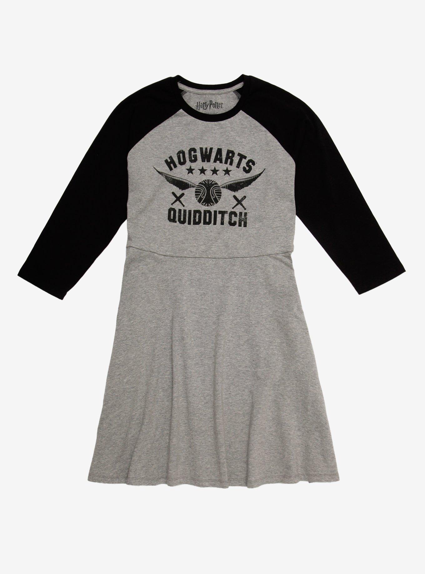 Harry Potter Quidditch Raglan Dress, MULTI, hi-res