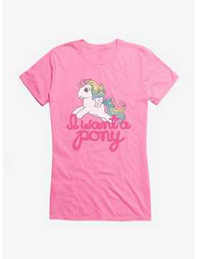 My Little Pony I Want To Party Girls T-Shirt, CHARITY PINK, hi-res