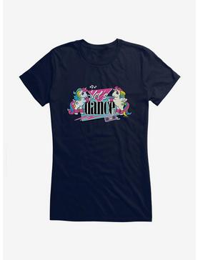 My Little Pony Let's Dance Bold Script Girls T-Shirt, NAVY, hi-res