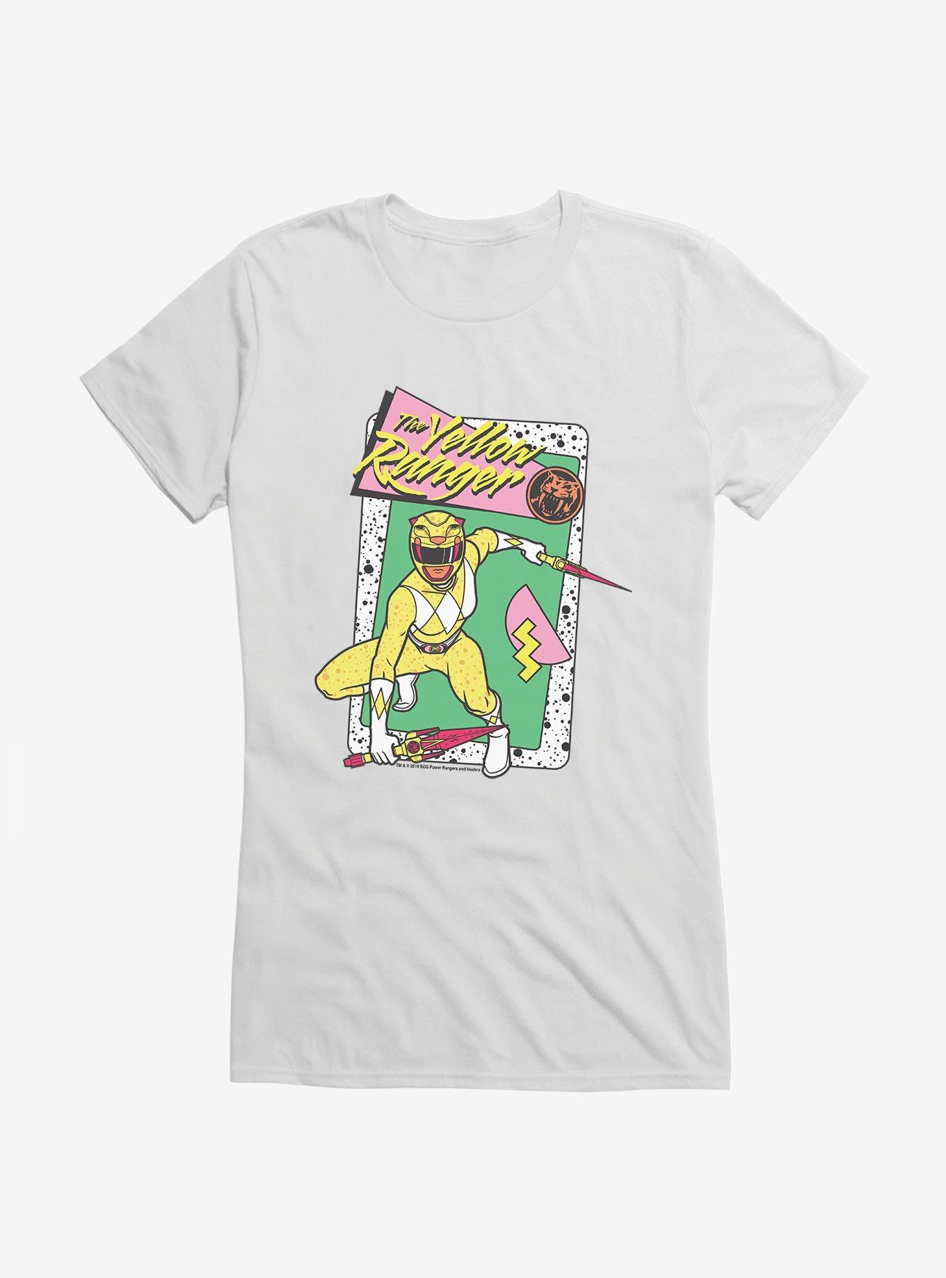 Mighty Morphin Power Rangers The Yellow Ranger Girls T-Shrt, , hi-res