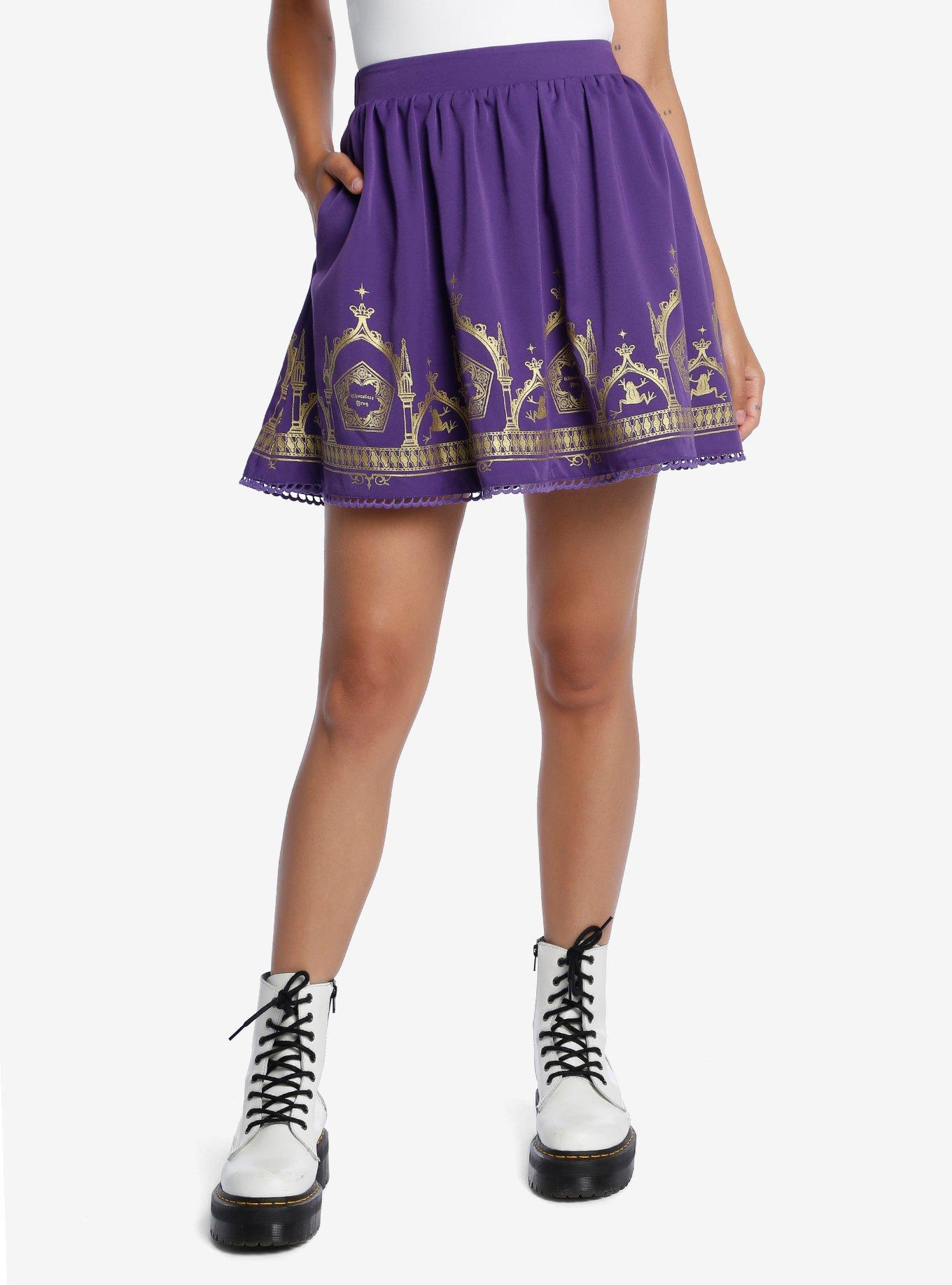 Harry Potter Chocolate Frog Skater Skirt