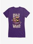 Madballs Skull Face Rule The World Girls T-Shirt, , hi-res