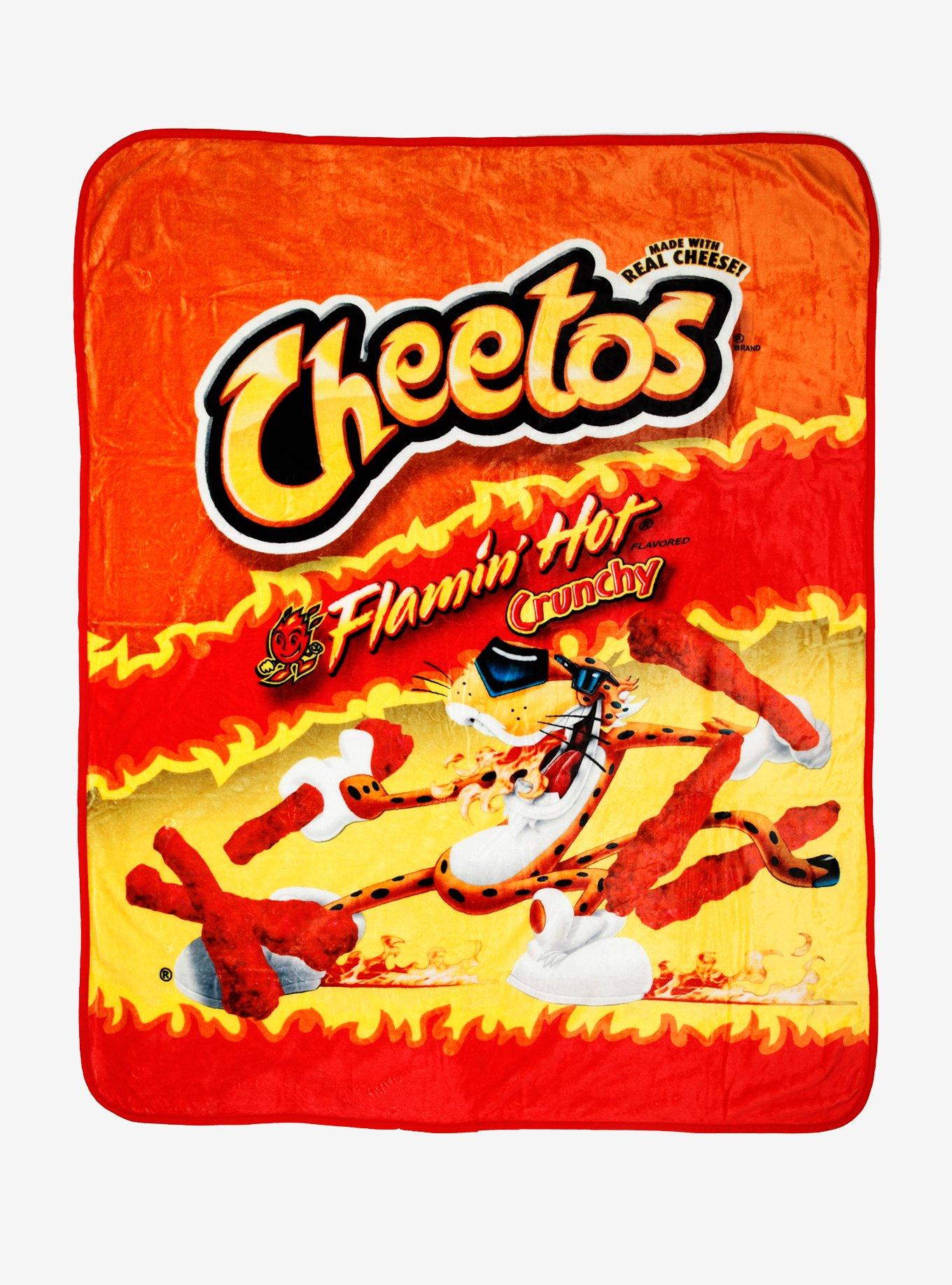 Cheetos Flamin Hot Throw Blanket Hot Topic