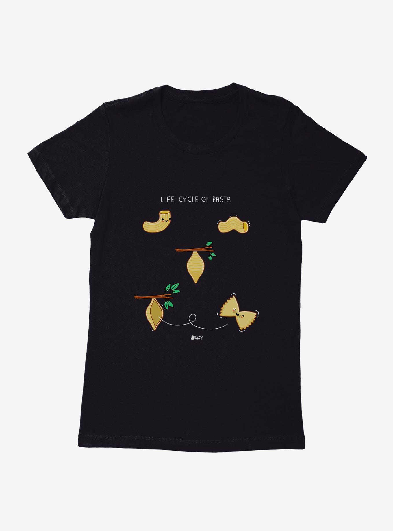 BL Creators: Wawawiwa Lify Cycle Of Pasta Womens T-Shirt, , hi-res