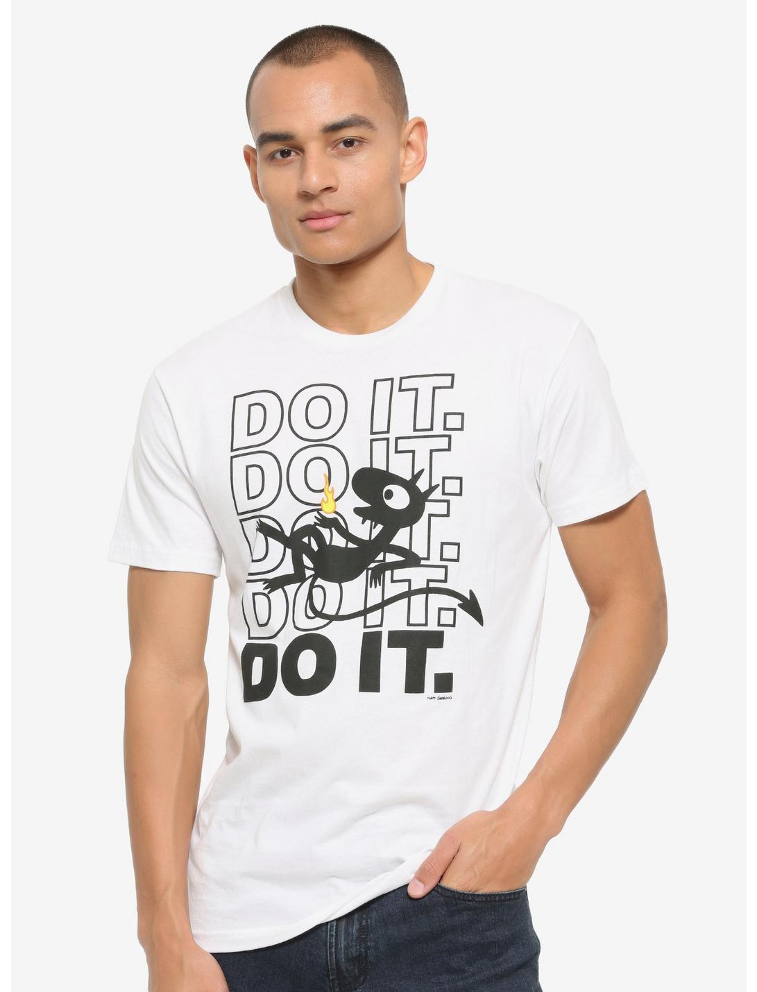 Disenchantment Luci Do It T-Shirt - BoxLunch Exclusive, WHITE, hi-res