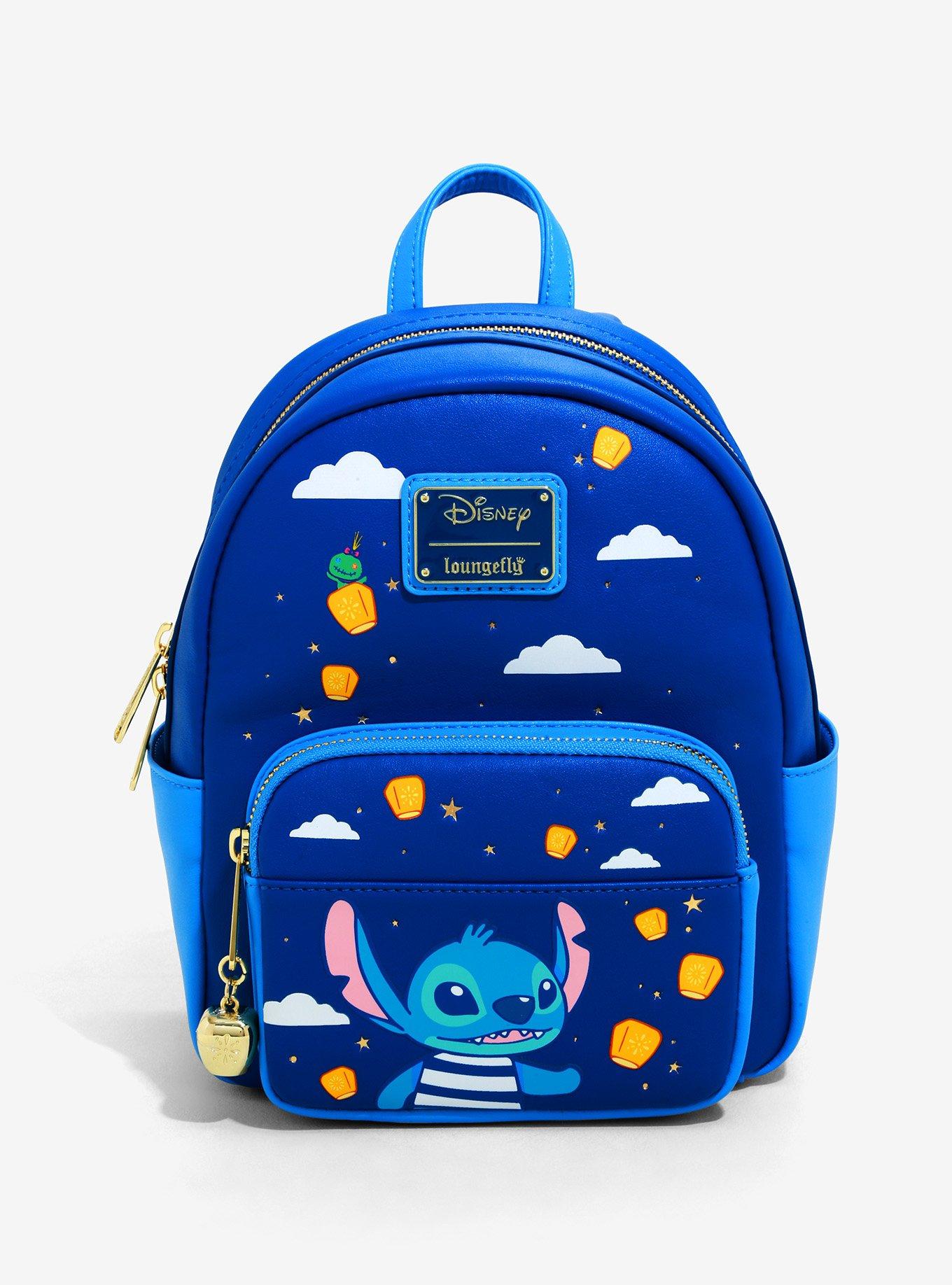 New Loungefly Disney Lilo & Stitch Jacko'lantern Stitch Mini Backpack