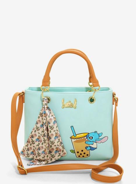 LOUNGEFLY on sale DISNEY MICKEY MOUSE & FRIENDS BOBA BUBBLE TEA ATHLETIC CROSSBODY BAG