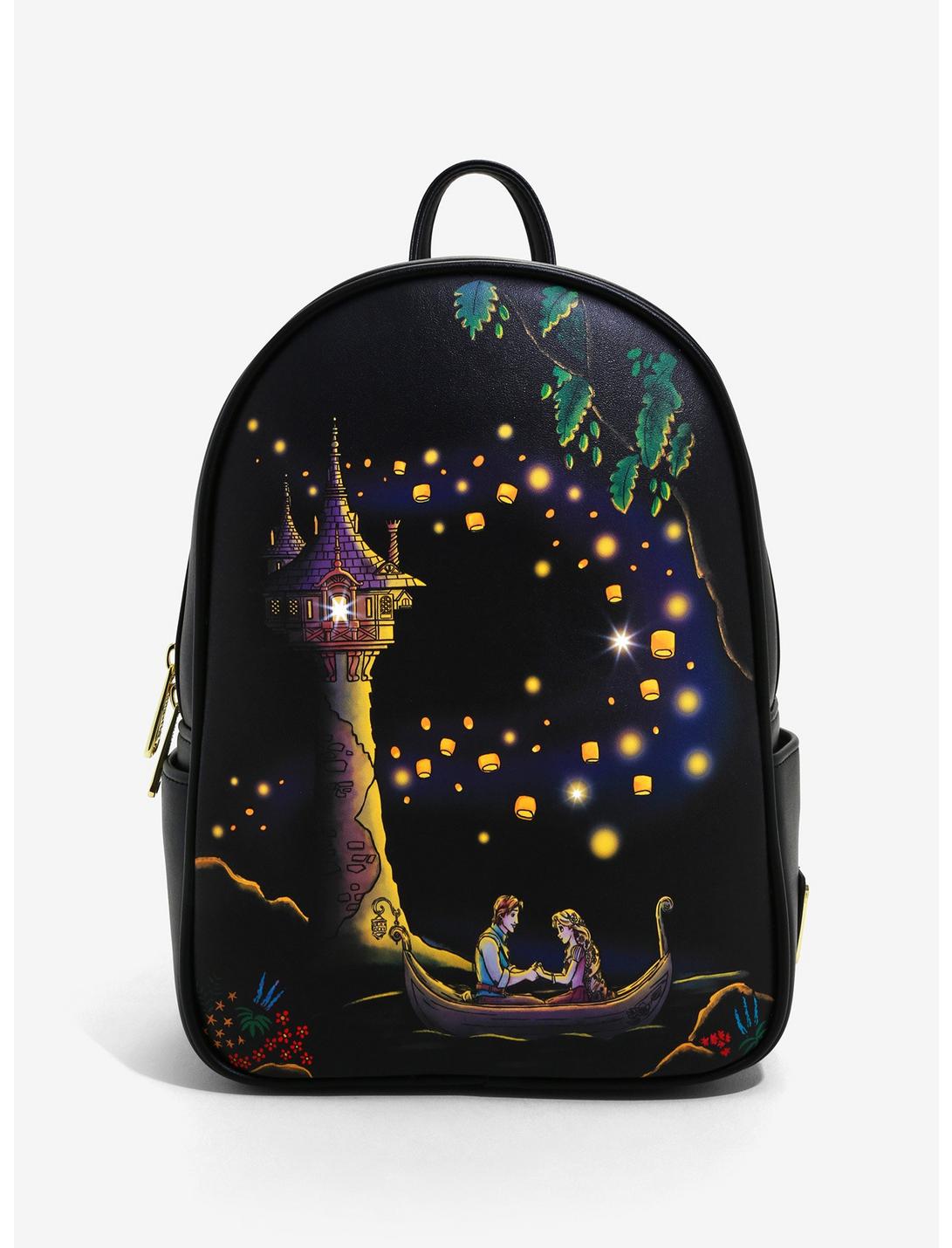 Loungefly Disney Tangled Lanterns Light-Up Mini Backpack - BoxLunch Exclusive, , hi-res