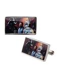 Star Wars Darth Vader And Boba Fett Printed Rectangular Cufflinks, , hi-res
