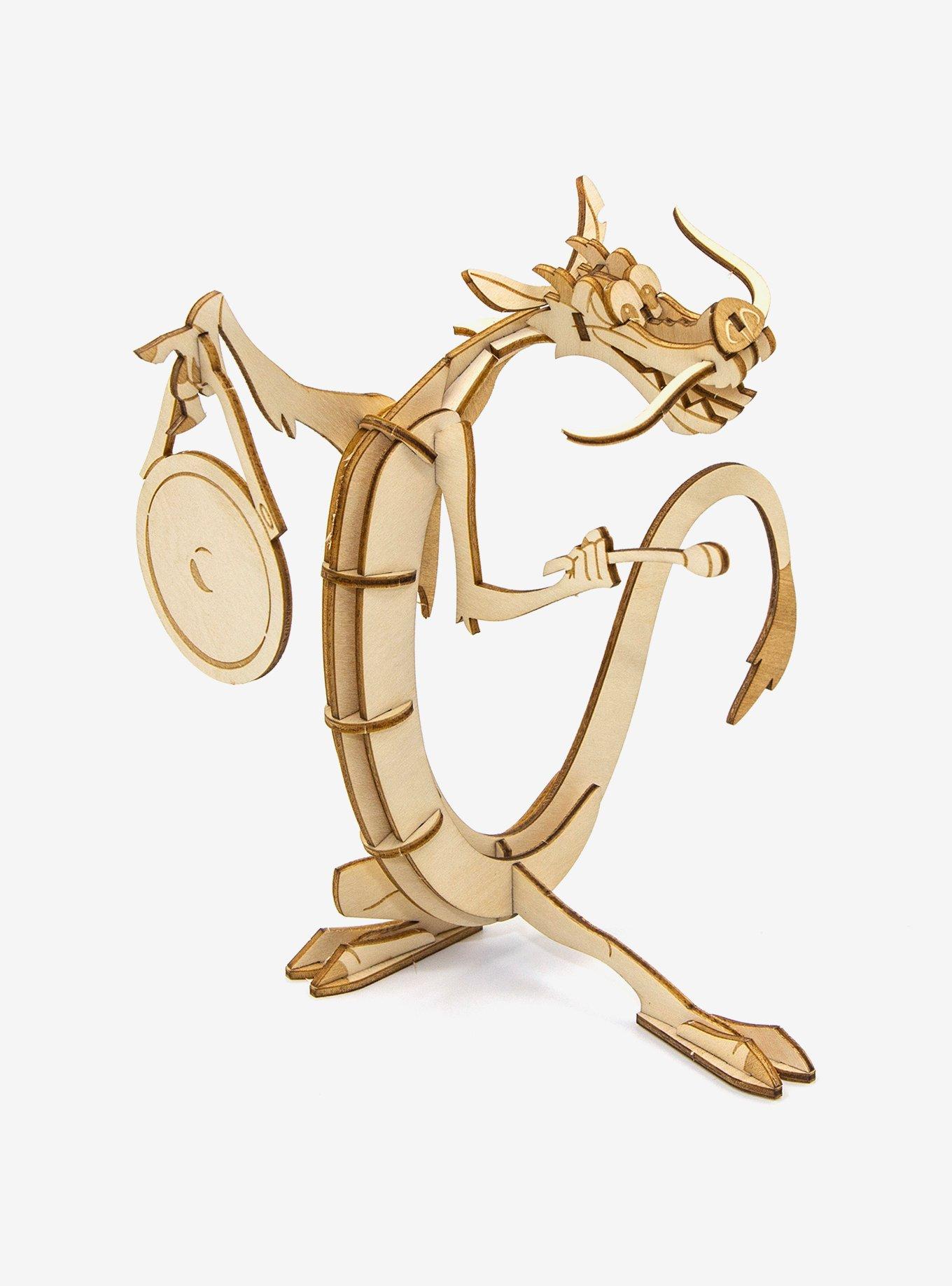 IncrediBuilds Disney Mulan Mushu Book & 3D Wood Model Kit, , hi-res