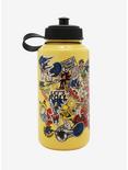Sonic The Hedgehog Sticker Water Bottle, , hi-res