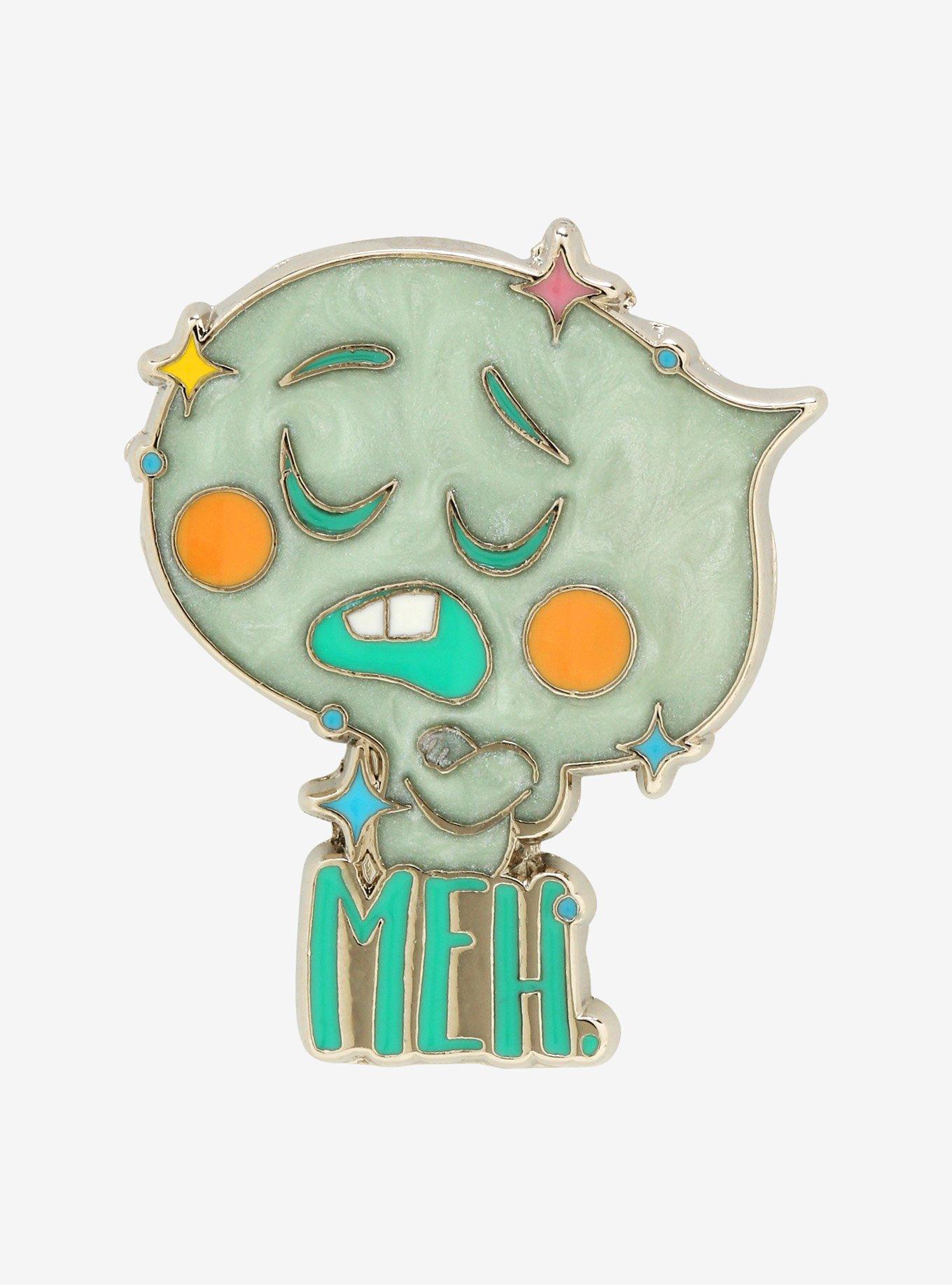 Loungefly Disney Pixar Soul 22 Meh Marbled Enamel Pin - BoxLunch Exclusive, , hi-res