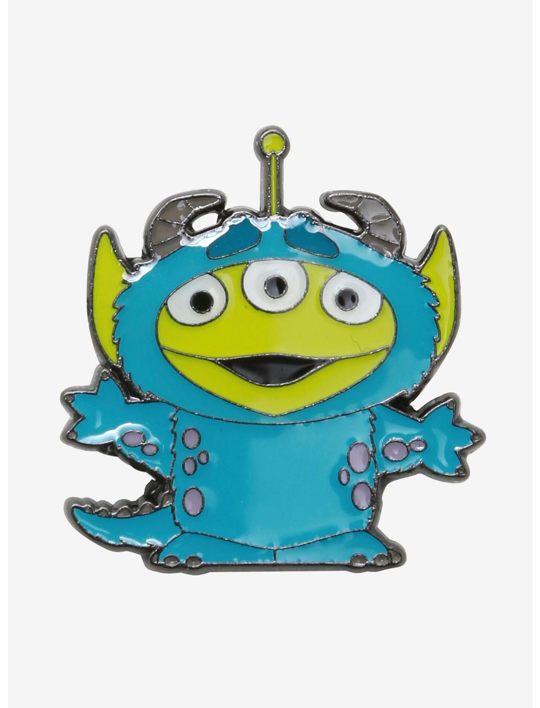 Loungefly Disney Pixar Alien as Sulley Enamel Pin - BoxLunch Exclusive, , hi-res